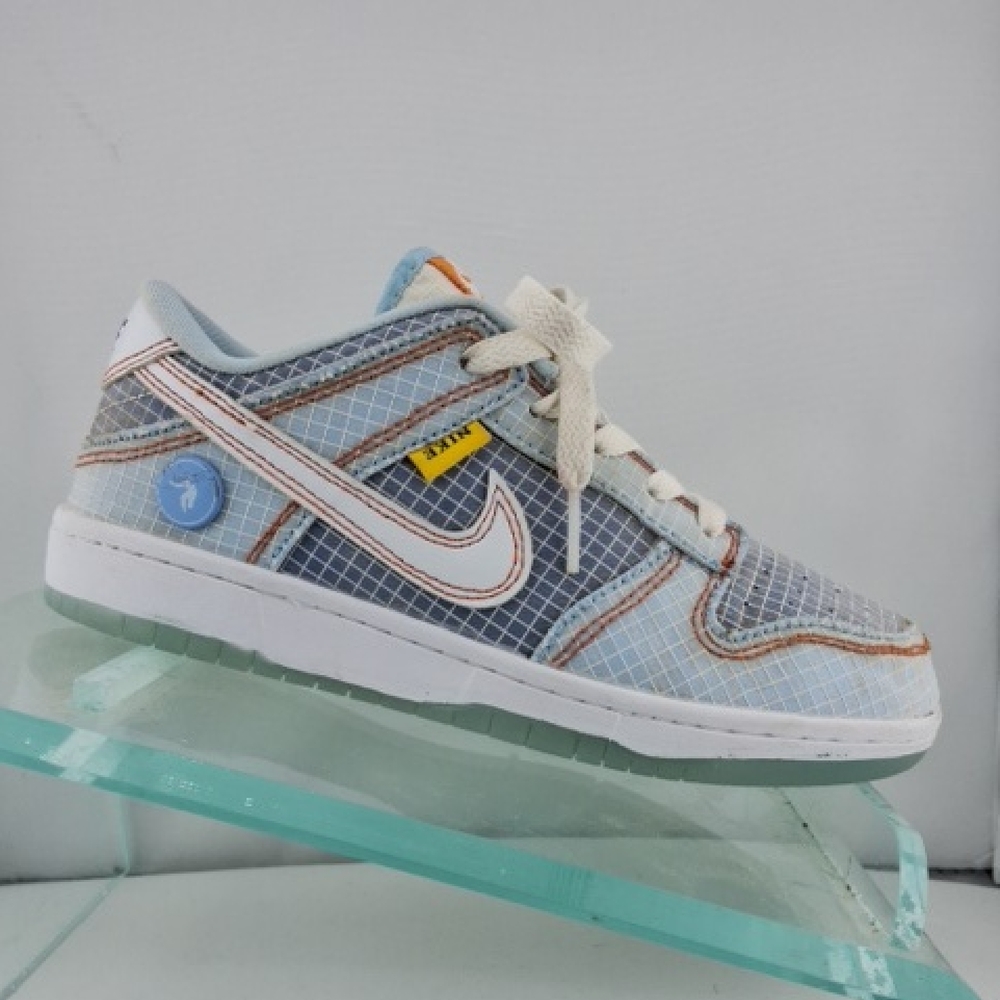 Nike Kids Blue and White Dunk Low Pro